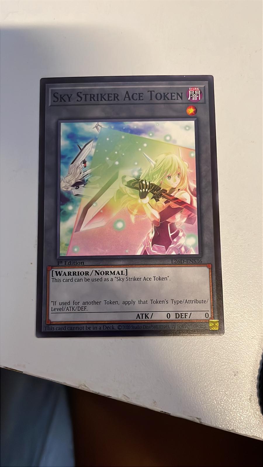 Sky Striker Ace Token L26D-ENS36