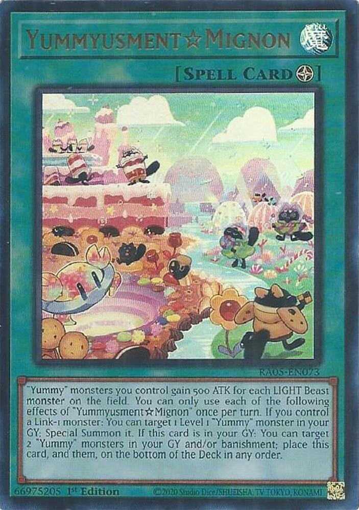 Yummyusment?Mignon [Ultra Rare] RA05-EN073
