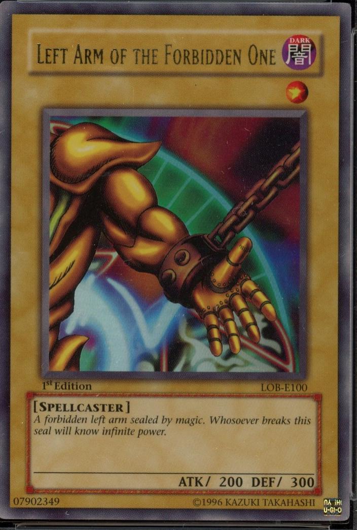 Left Arm of the Forbidden One [1st Edition] LOB-E100