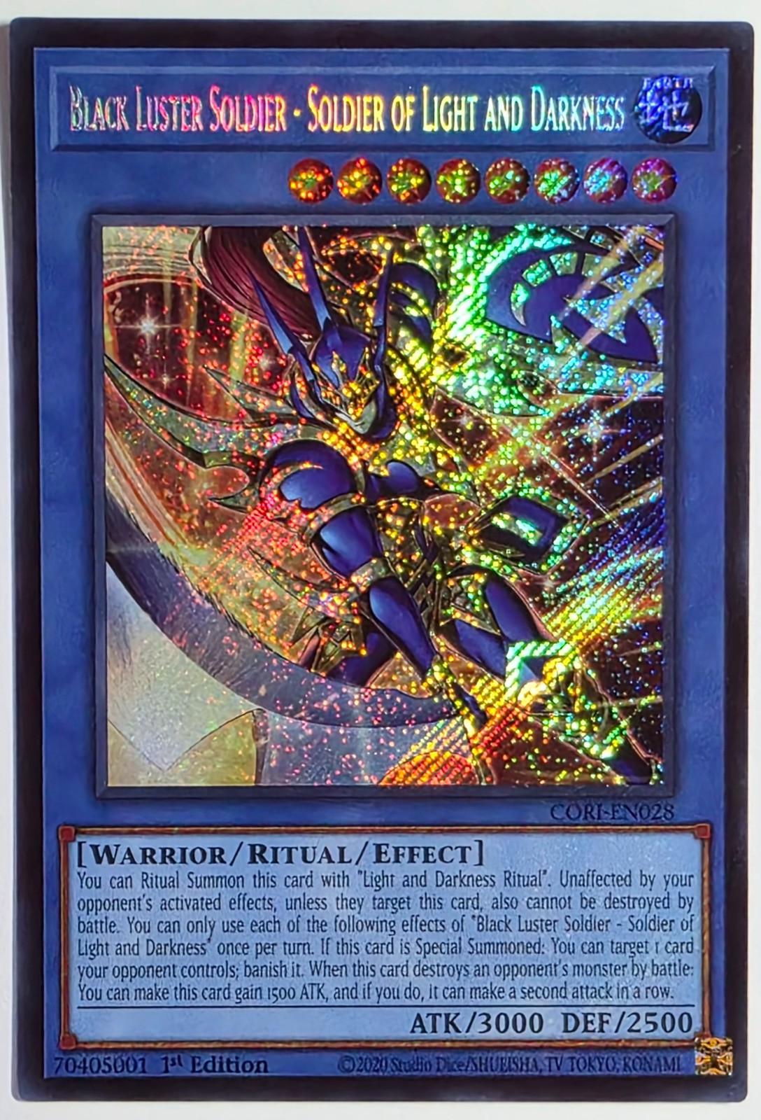 Black Luster Soldier - Soldier of Light and Darkness CORI-EN028