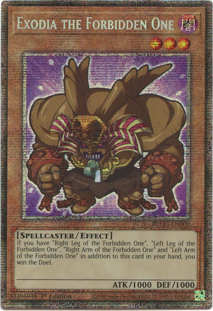 Exodia The Forbidden One [Starlight Rare] BLGG-EN002