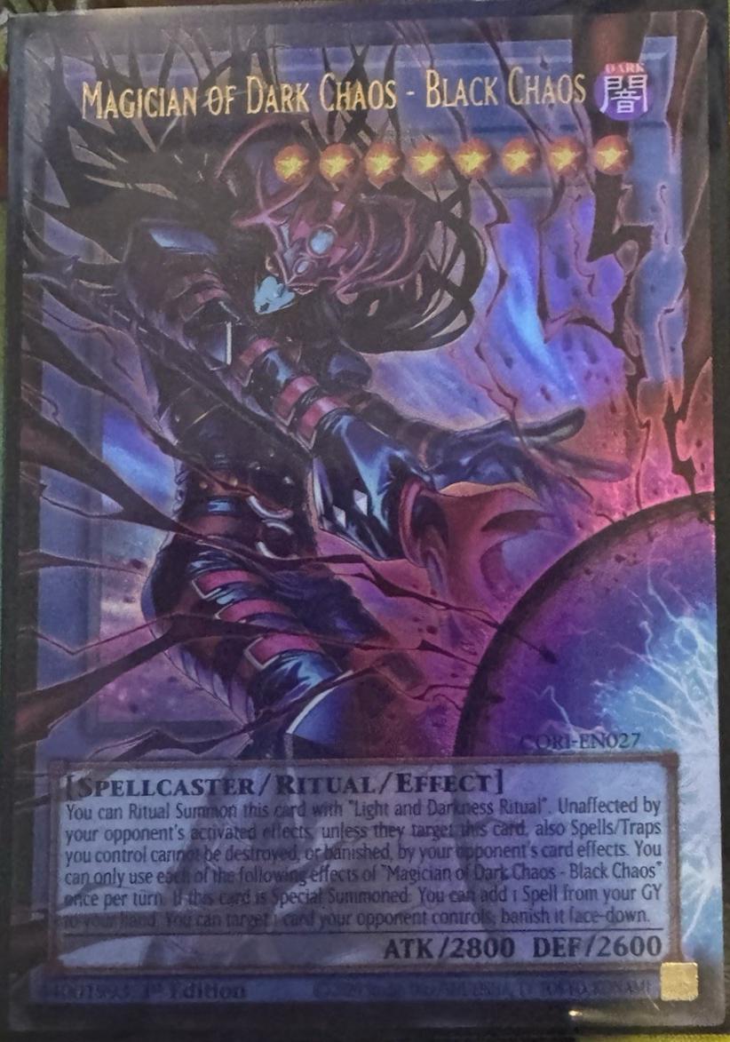 Magician of Dark Chaos - Black Chaos [Extended Art] CORI-EN027