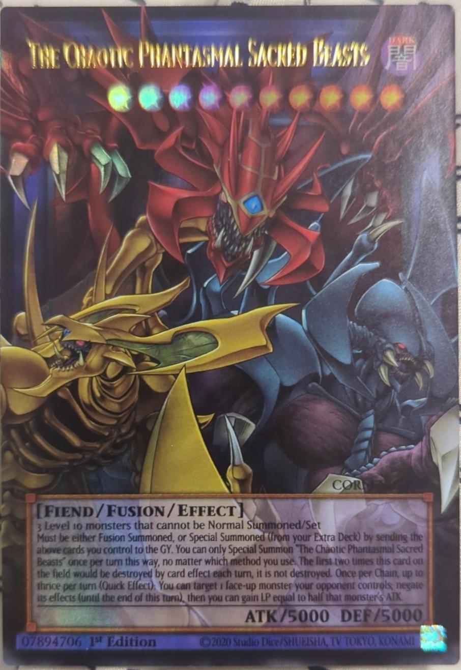 The Chaotic Phantasmal Sacred Beasts [Extended Art] CORI-EN029