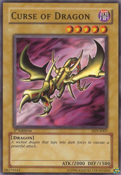Curse Of Dragon [1st Edition] SDY-E007