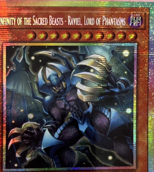 Infinity of the Sacred Beasts - Raviel, Lord of Phantasms [Starlight Rare] CORI-EN007