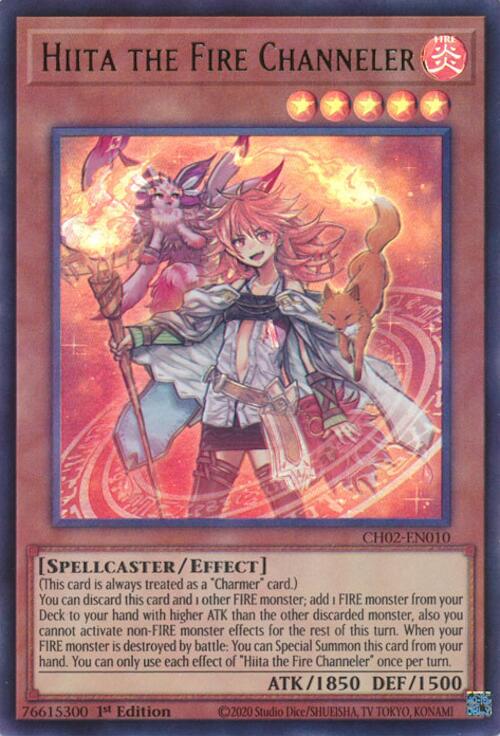 Hiita the Fire Channeler CH02-EN010