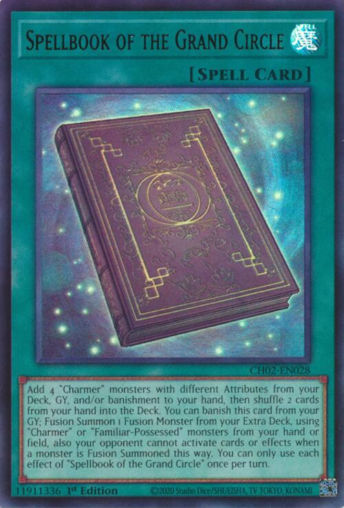 Spellbook of the Grand Circle [Ultra Rare] CH02-EN028