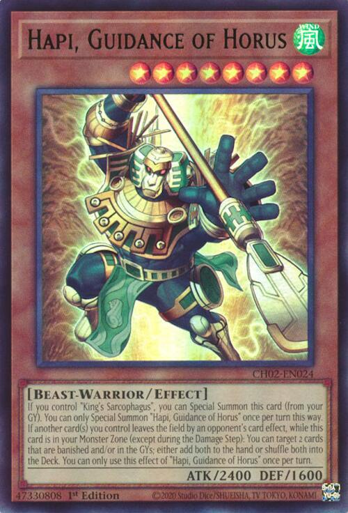 Hapi, Guidance of Horus CH02-EN024