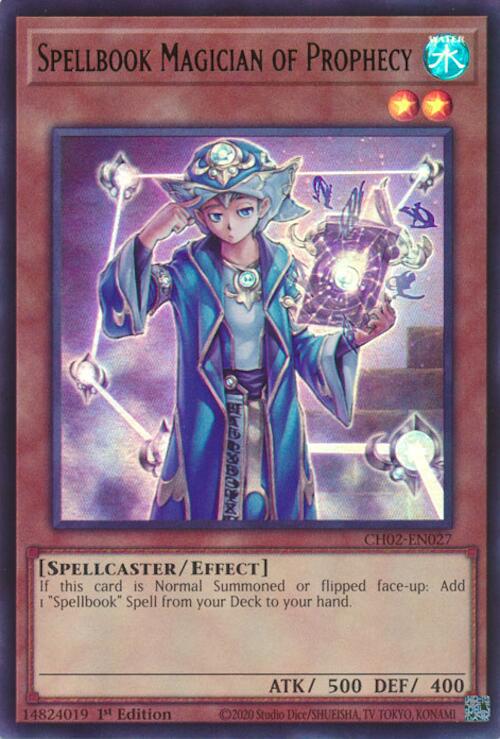 Spellbook Magician of Prophecy CH02-EN027