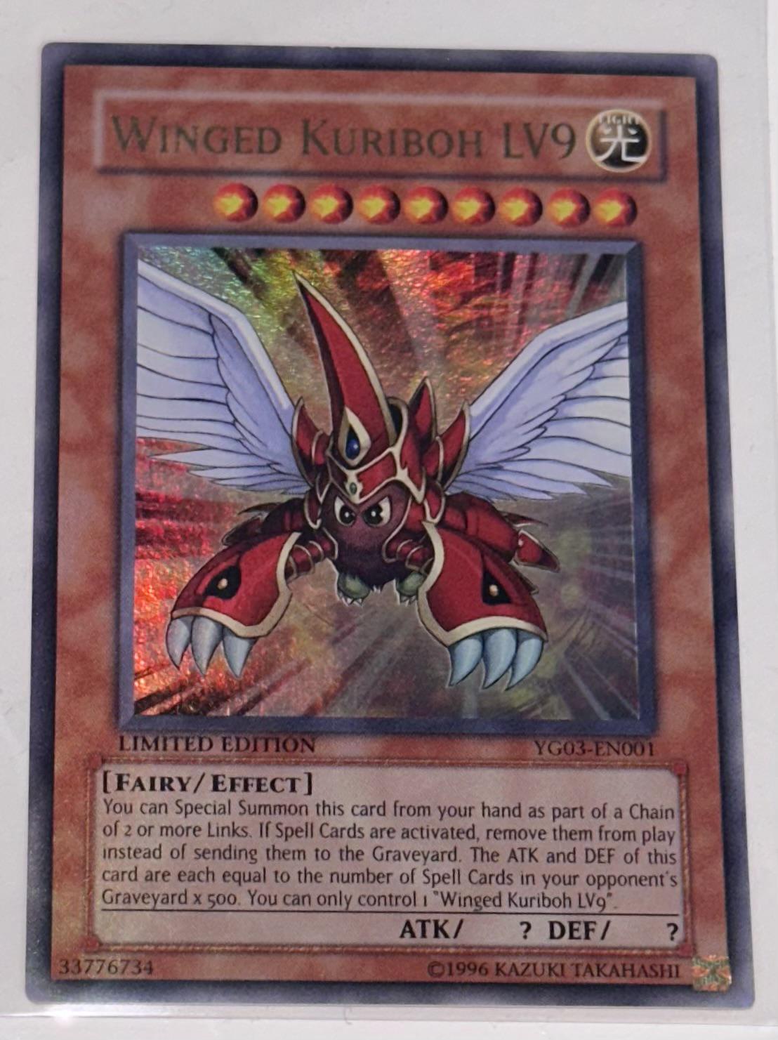 Winged Kuriboh LV9 YG03-EN001